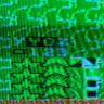 A glitched image